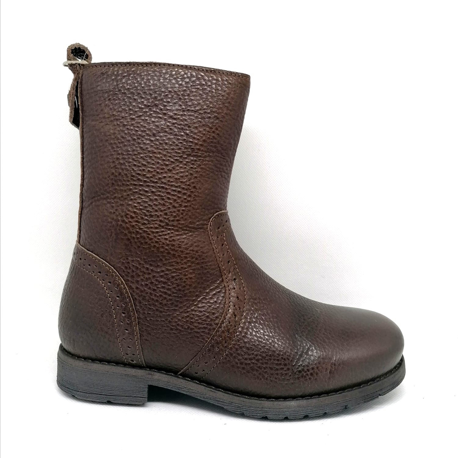 BISGAARD Kinder Stiefel Leder mit Reißverschluss 