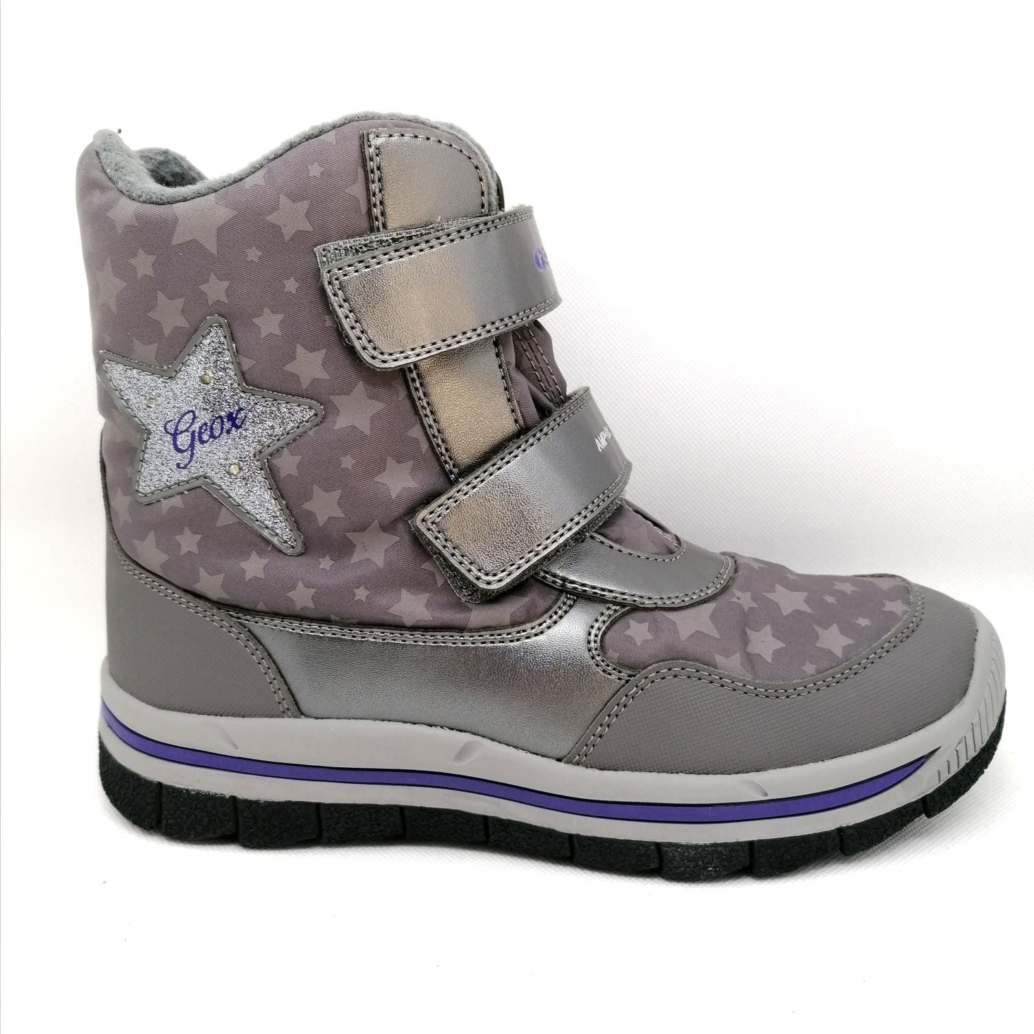 GEOX Kinder Winterstiefel mit Klettverschluss 