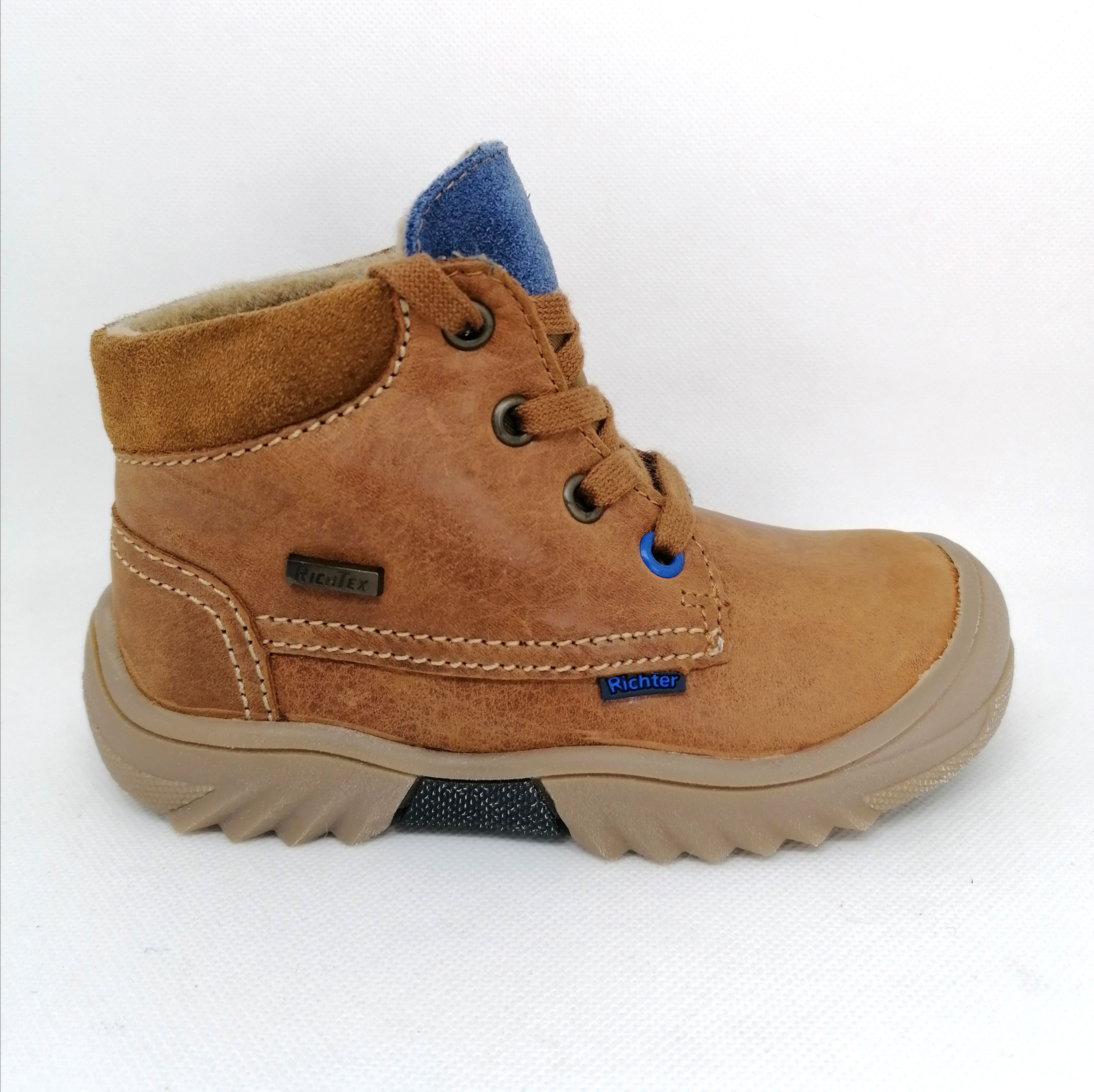 RICHTER Kinder Lauflerner in Leder innen gefüttert 