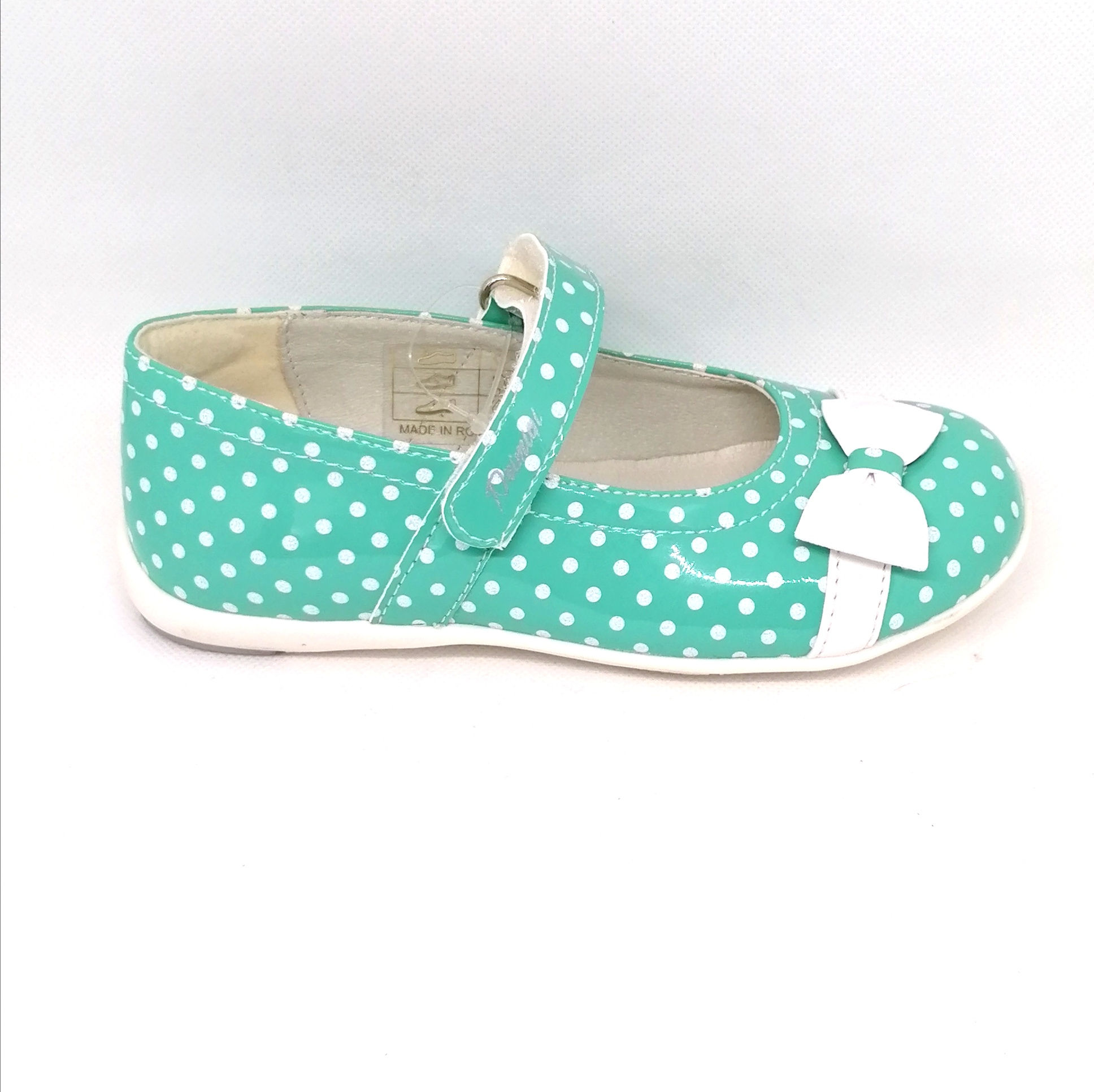 PRIMIGI Kinder Ballerina mit Klettverschluss in Lackleder