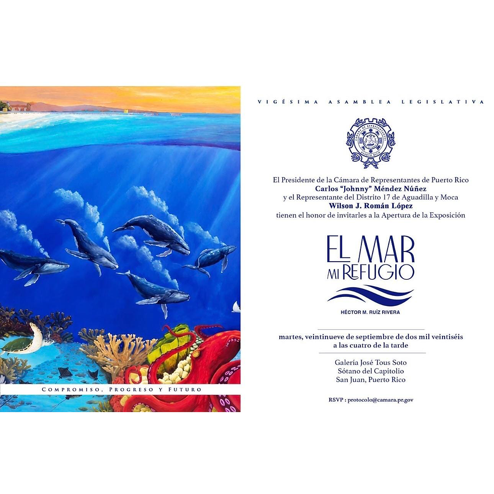 El mar, mi refugio | Héctor M. Ruiz Rivera