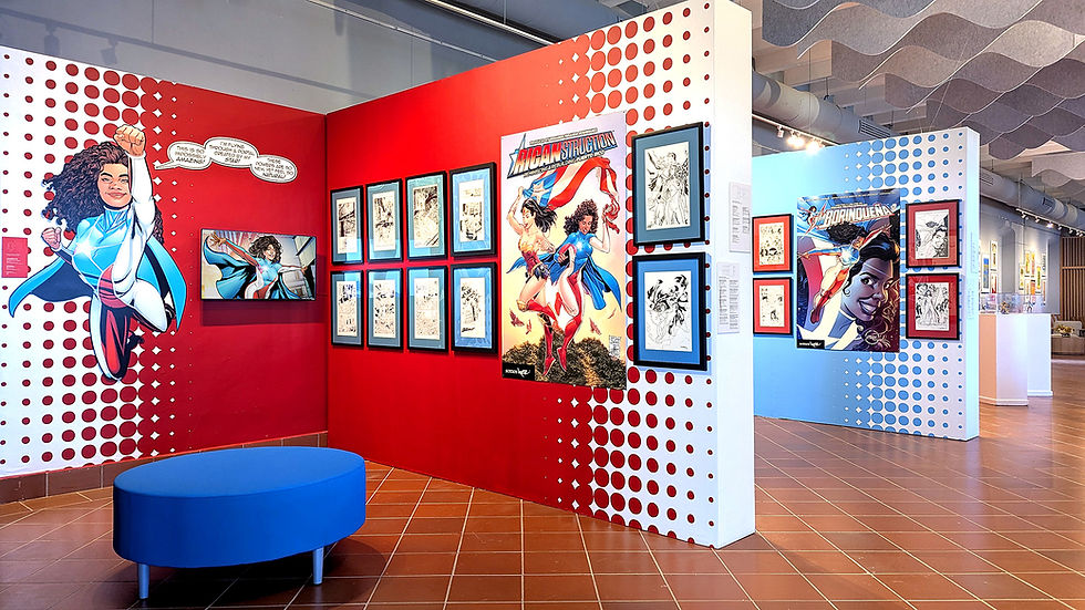 El arte del cómic y las muchas luchas de una superheroína boricua