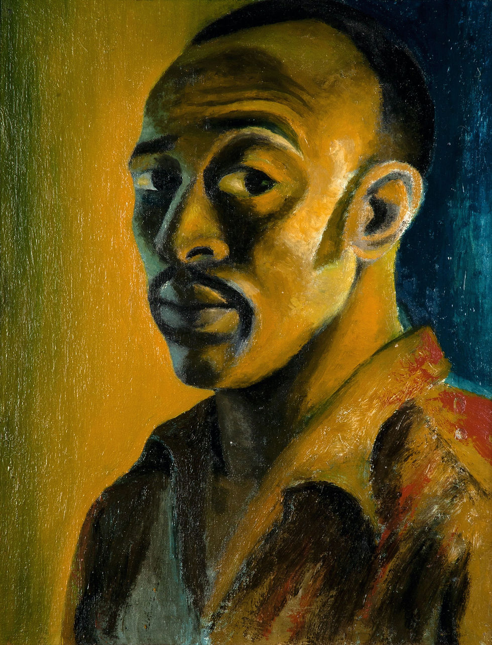 Gerard Sekoto, Autorretrato (1947). (Foto: Centre Pompidou, Musée national d’art moderne, Paris © ADAGP, París 2025)