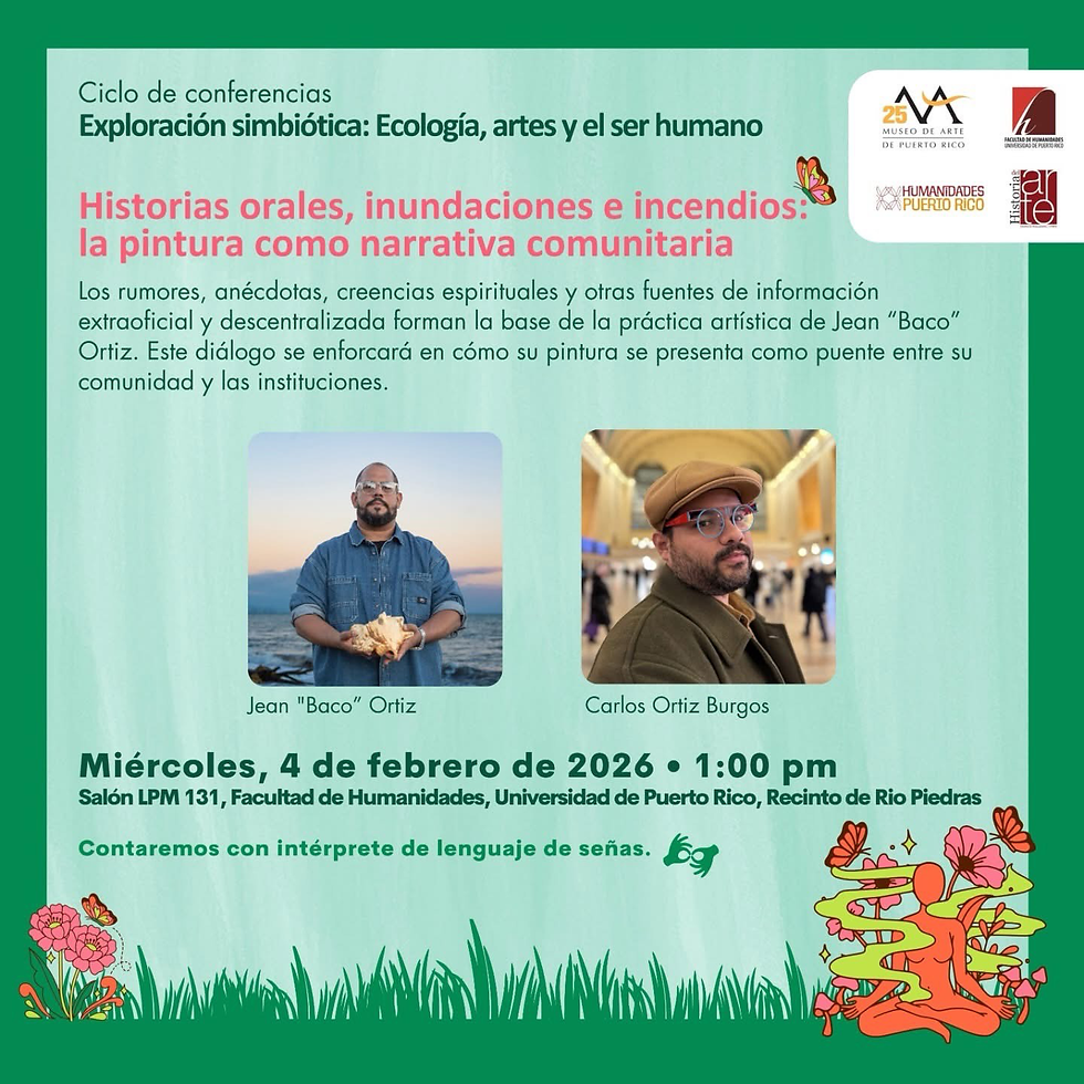 Historias orales, inundaciones e incendios: la pintura como narrativa comunitaria