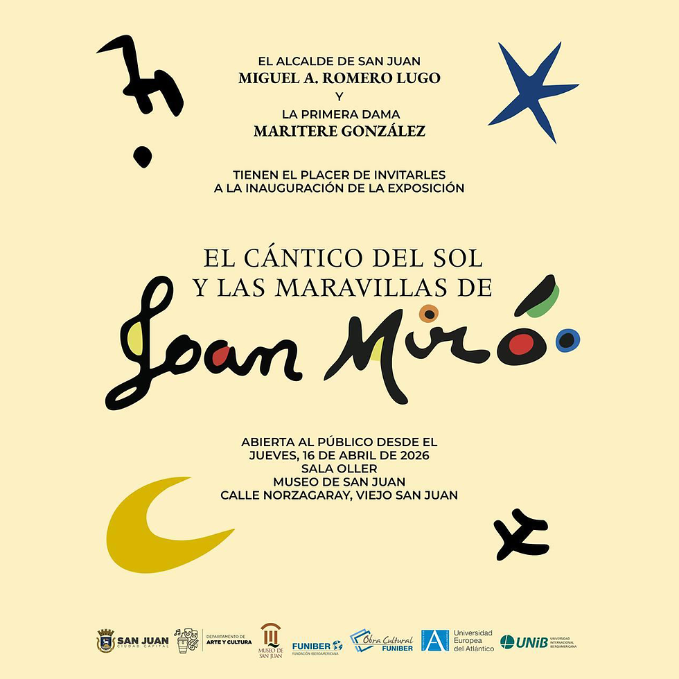 El cántico del sol y las maravillas de Joan Miró