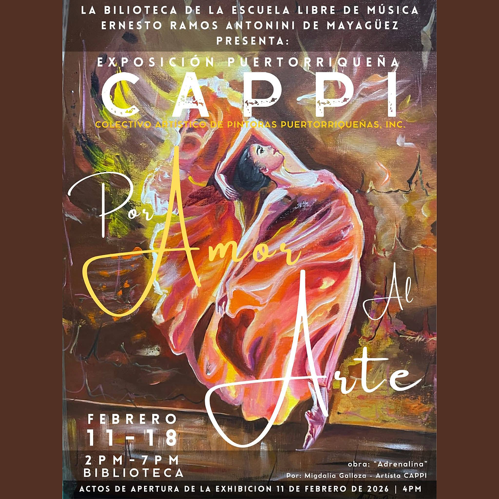 Por amor al arte | Colectivo Artístico de Pintoras Puertorriqueñas, Inc. (CAPPI)