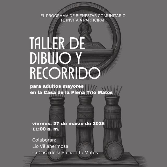 Taller de dibujo y recorrido para adultos mayores | Lío Villahermosa