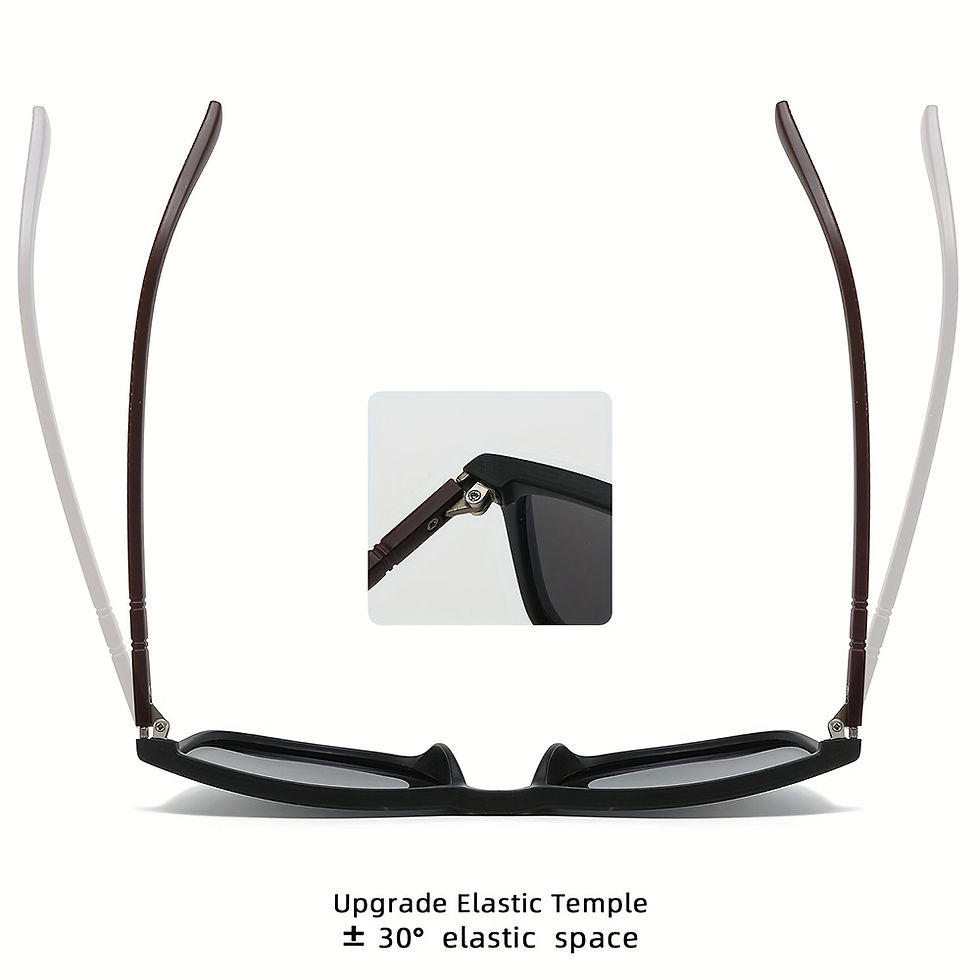 Miniatura: 1_2pcs Luxury Square Vintage Polarized Cycling Sunglasses UV400 Men Women Fashio