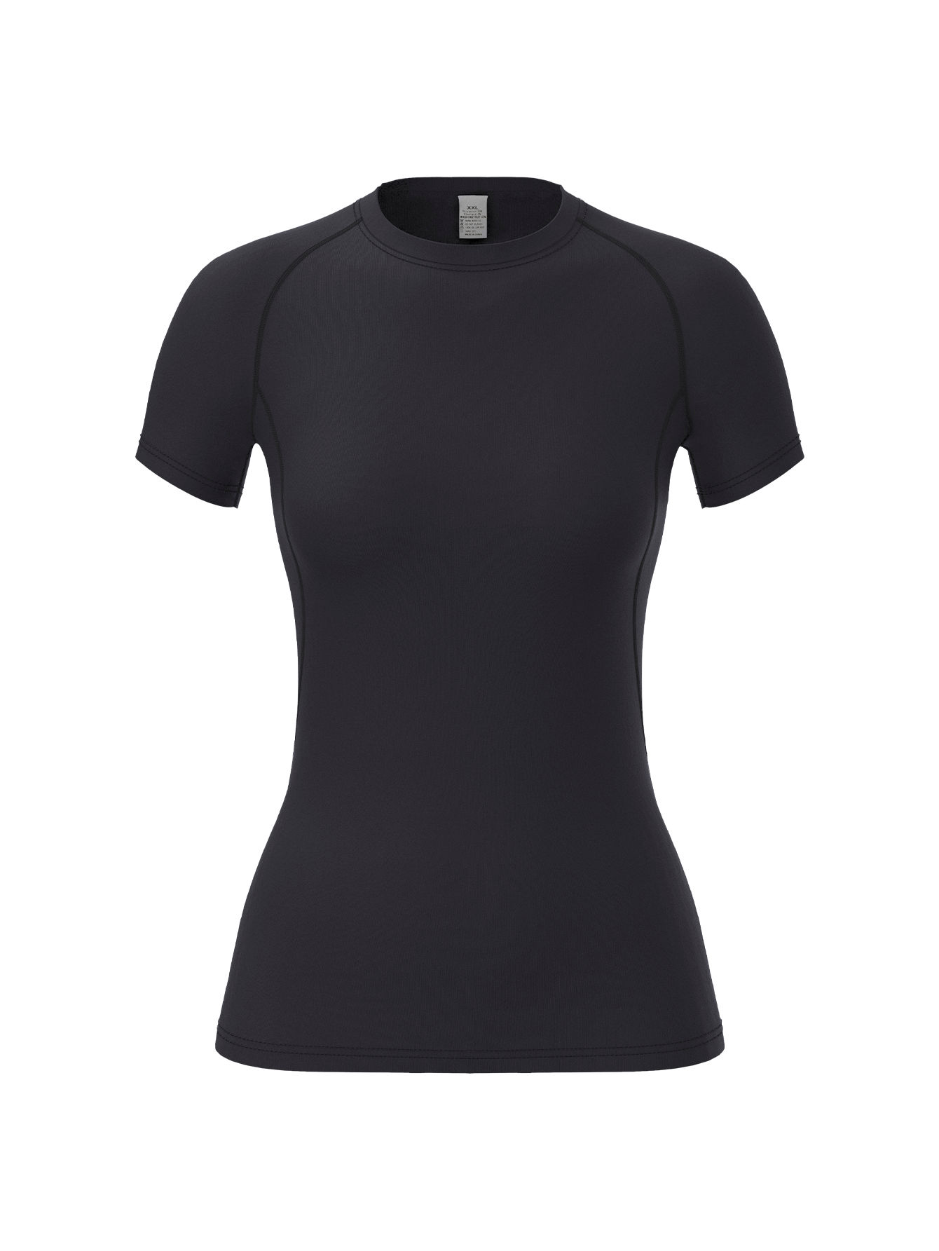 Women's Compression Shirt, Short-Sleeved Sports Yoga Running T-Shirt Summer Gym