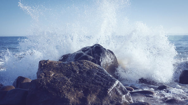 Waves on the Rocks