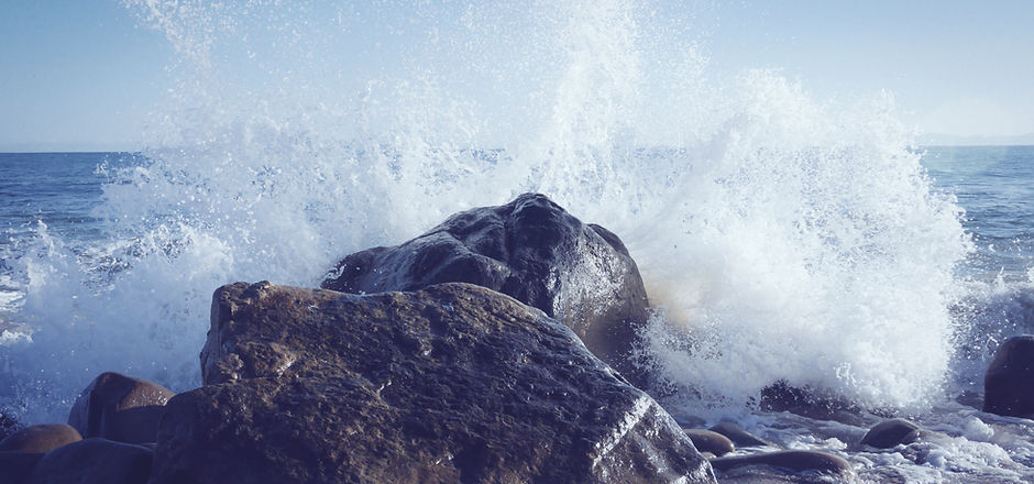 Waves on the Rocks