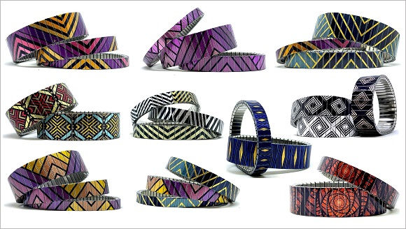 Lisbon Squares stainless steel bracelets collection