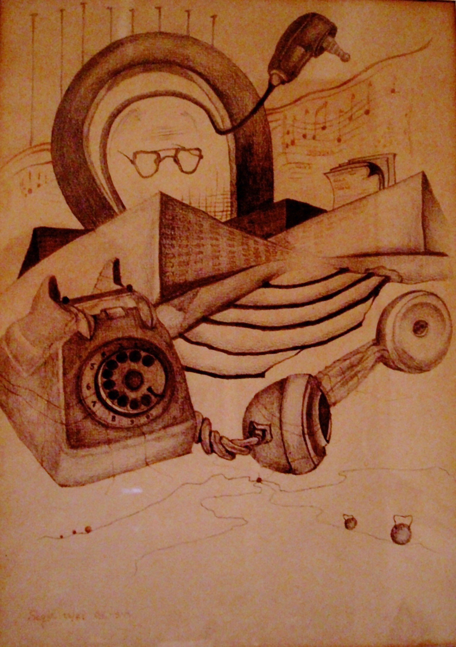 Painting by Raoul Sagal