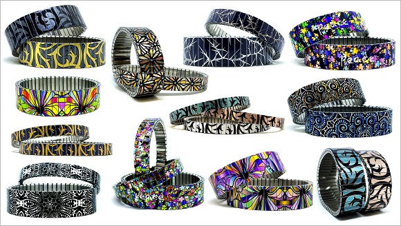 Hippie stainless steel bracelets collection