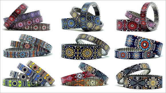 Carnival stainless steel bracelets collection