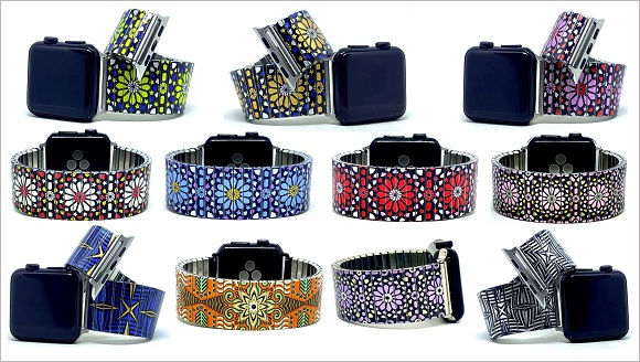 Carnival stainless steel Apple Watch bracelets collection