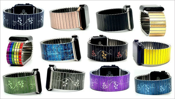 Solo stainless steel Apple Watch bracelets collection