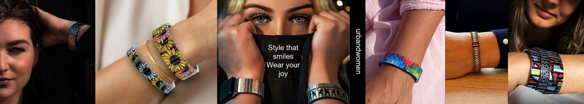 Urband London handmade unisex stainless steel designer bracelets and Apple watch bands. Unique, stylish, colourful and a perfect gift idea.