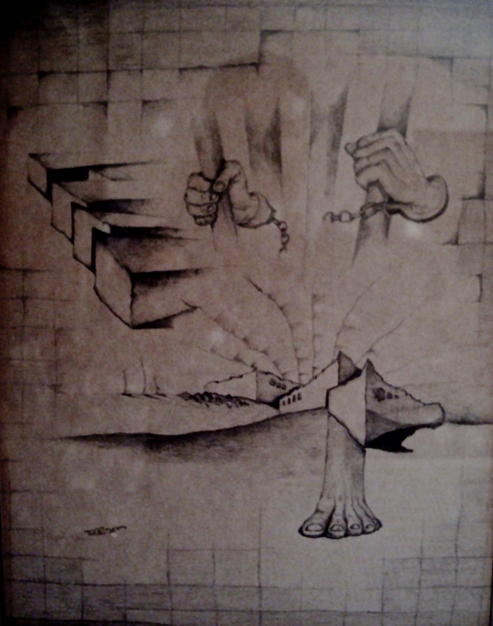 Painting by Raoul Sagal