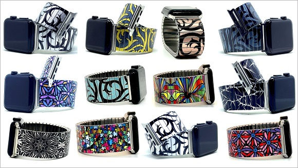 Hippie stainless steel Apple Watch bracelets collection