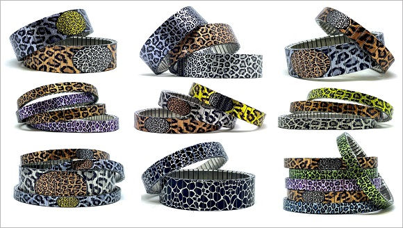 Spots stainless steel bracelets collection