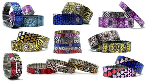 With Love stainless steel bracelets collection