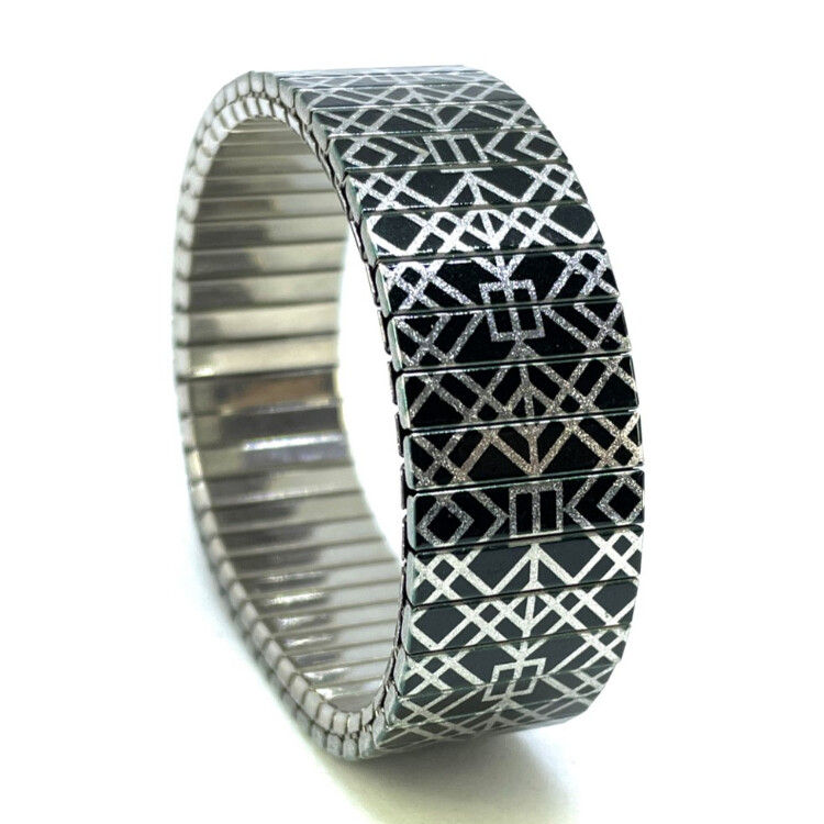 Squares Tiles 4S18 Metallic