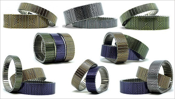 Squares Cool stainless steel bracelets collection