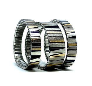 Lines Art stainless steel designer bracelets