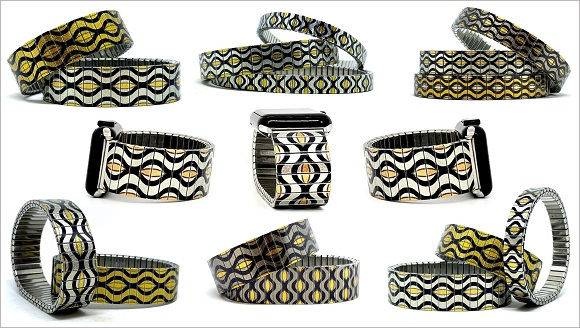 Eyes stainless steel Apple Watch bracelets collection