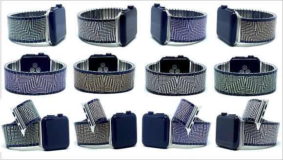 Zigzag stainless steel Apple Watch bracelets collection