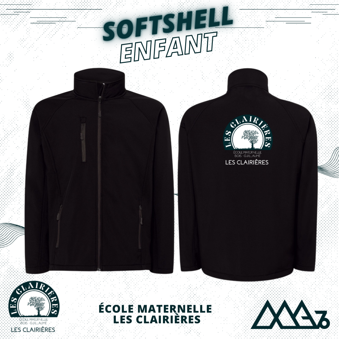 Softshell enfant - CLAIRIÈRES