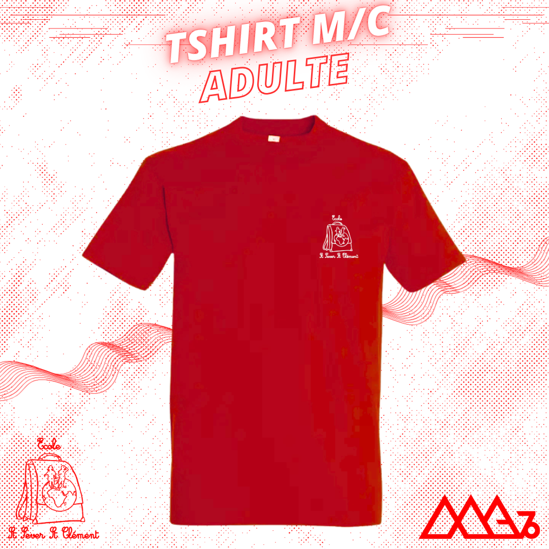 Tshirt M/C Adulte - ECOLE ST SEVER/CLEMENT