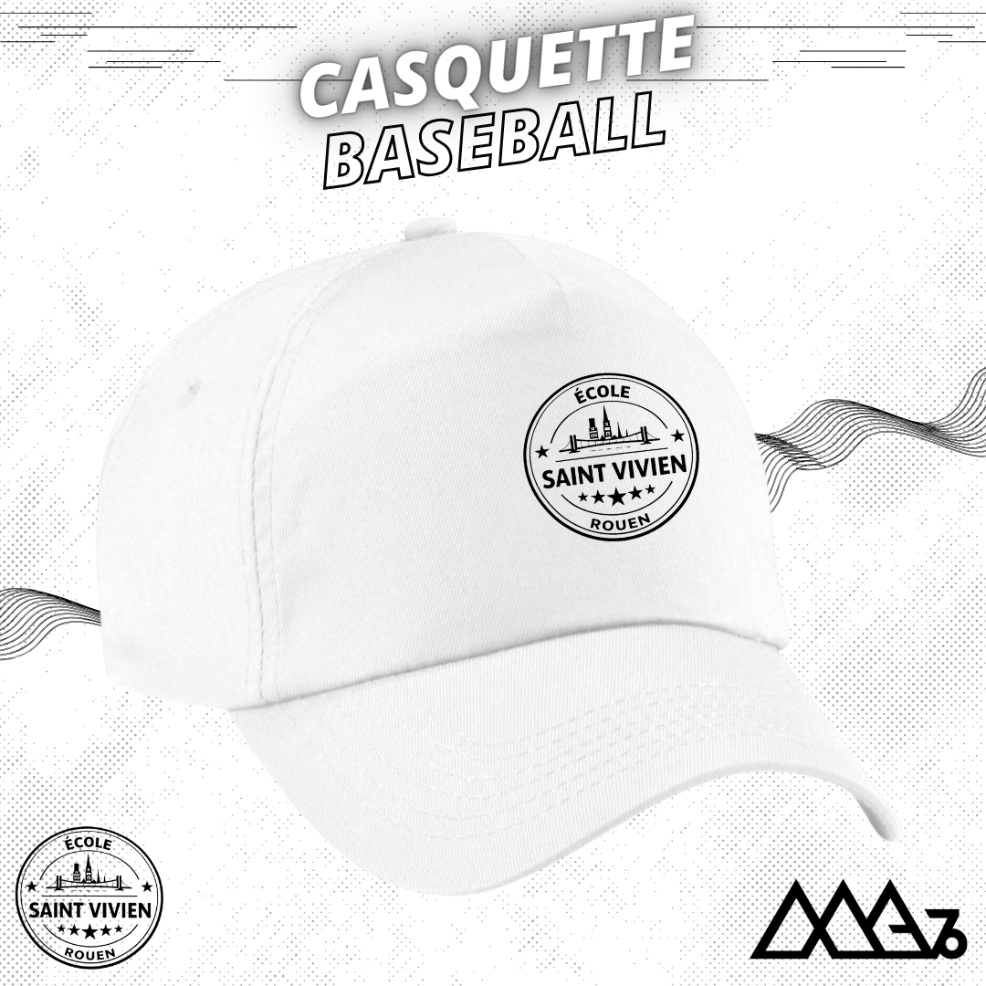Casquette Baseball - ÉCOLE SAINT VIVIEN