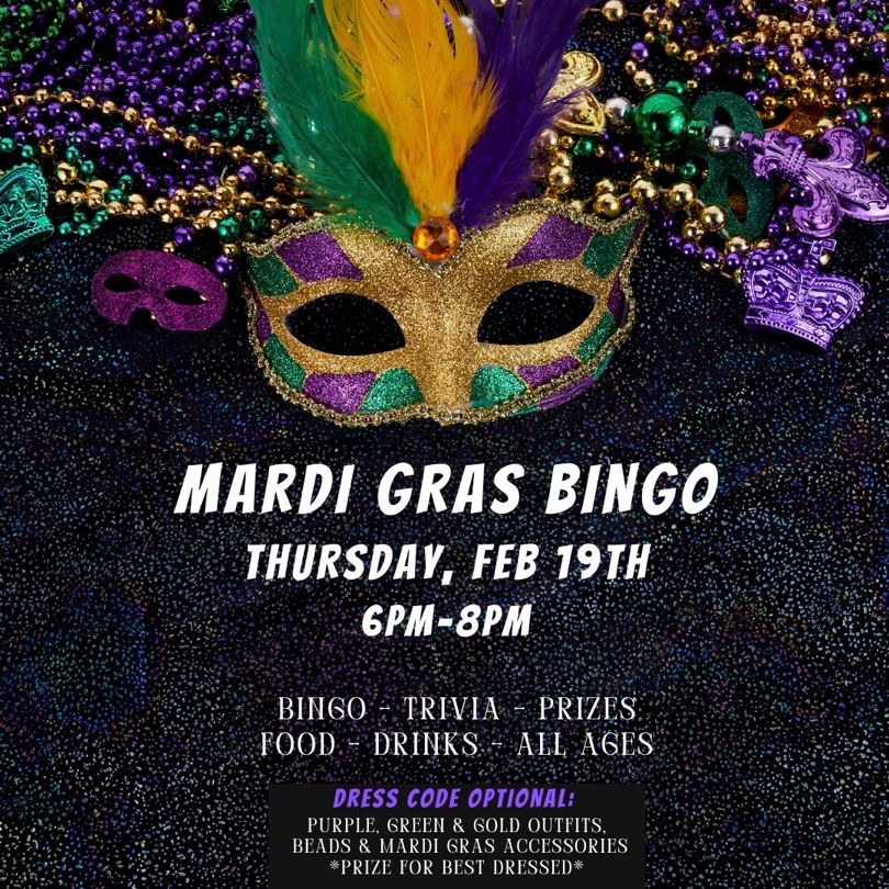 Mardi Gras Bingo