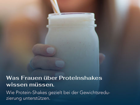 Protein-Shakes zum Abnehmen für Frauen: Die Vorteile und Grenzen von Eiweiss-Shakes bei Muskelaufbau