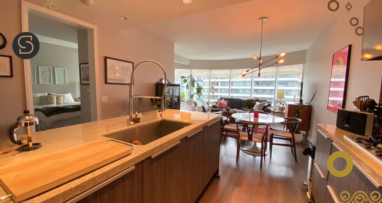 Olympic Village – Spacious 1 Bed + Den + Solarium – photo 6