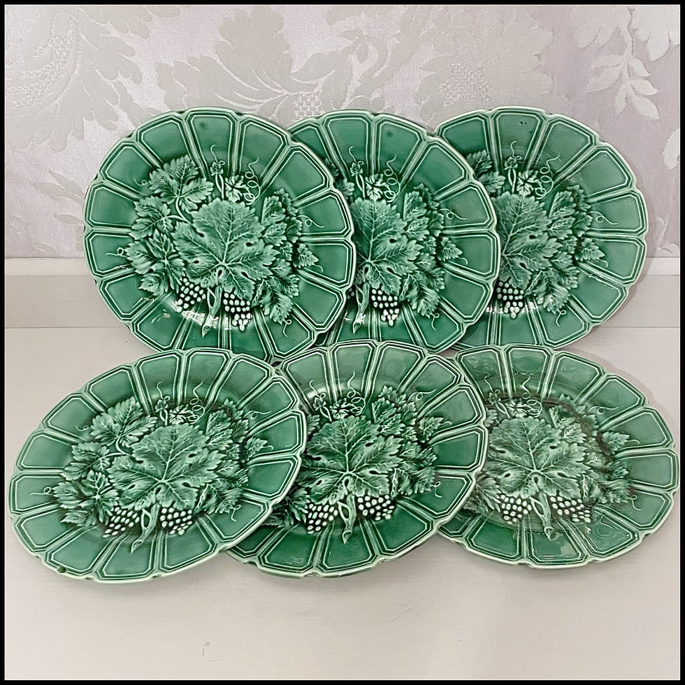 Miniature : 6 assiettes vintage
