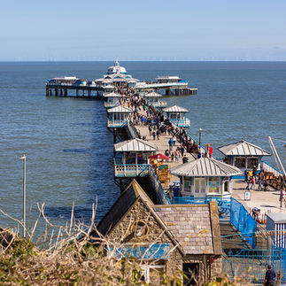 Llandudno pier, North Wales