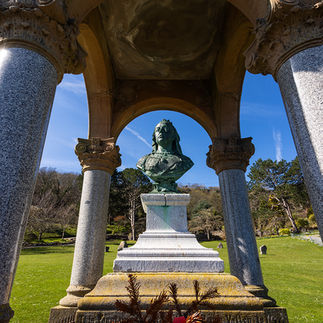 Queen Victoria bust on the Great Orme