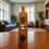 Thumbnail: Rustic Farmhouse Maple Wine Rack with Wine bottles in living Room
