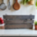 Farmhouse Storage Crate from long view