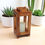 Thumbnail: Rustic Farmhouse Pine Lantern with Candle on Table