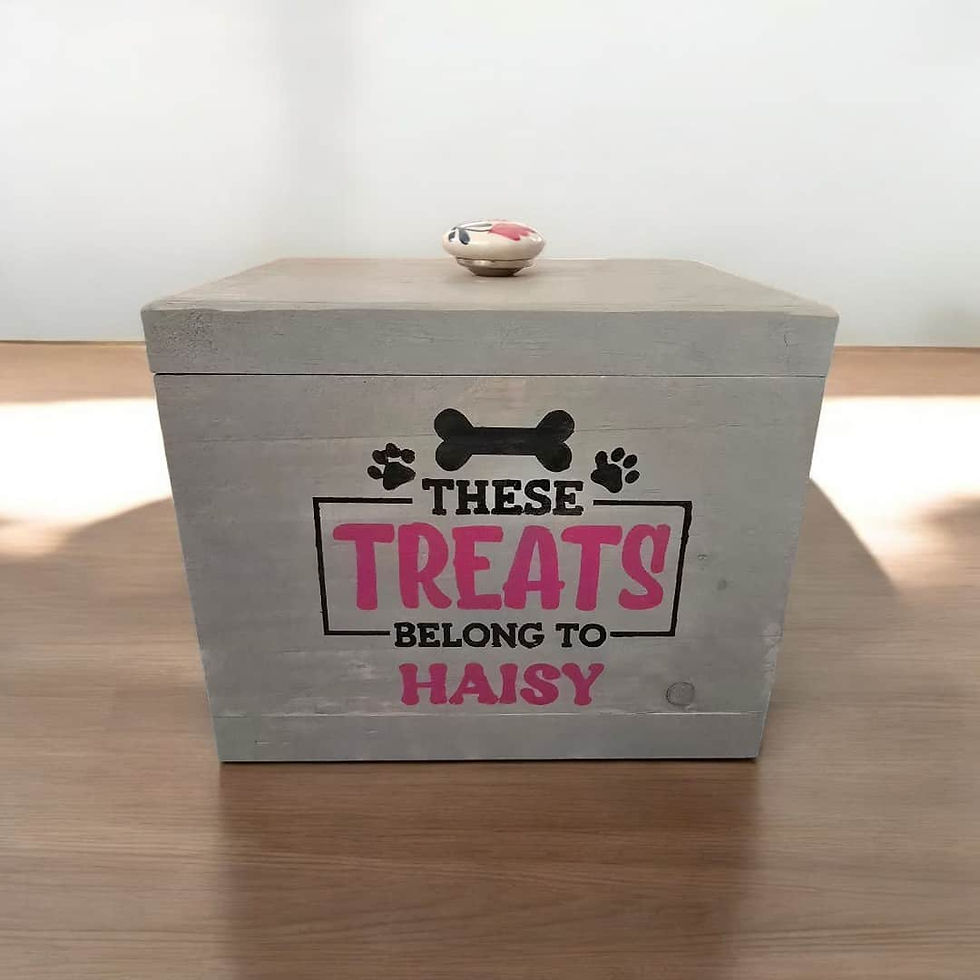 Custom Dog Treat Holder