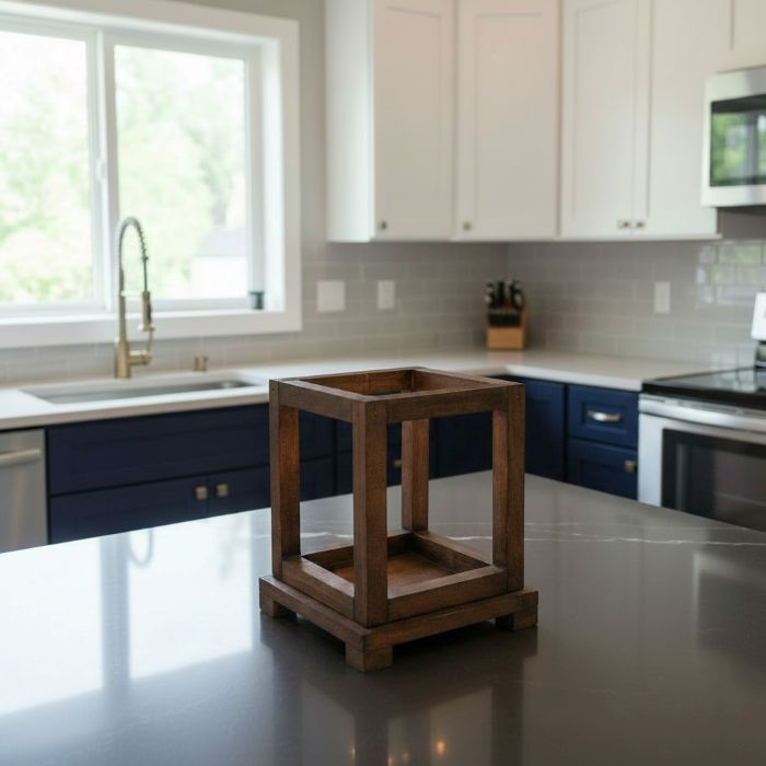 Thumbnail: Rustic Farmhouse Candle Centrepiece In kitchen