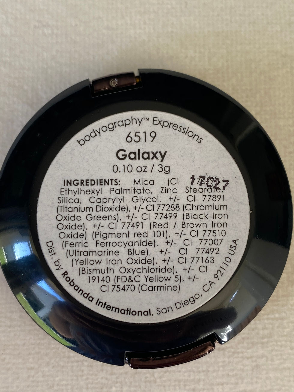 Thumbnail: Bodyography Expression Eye Shadow - Galaxy (Icy White Satin Shimmer)