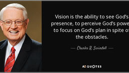 Your Vision Versus God's
