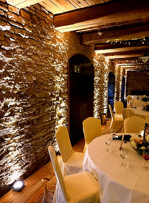 Ambientebeleuchtung im Eventschloss Kehnert