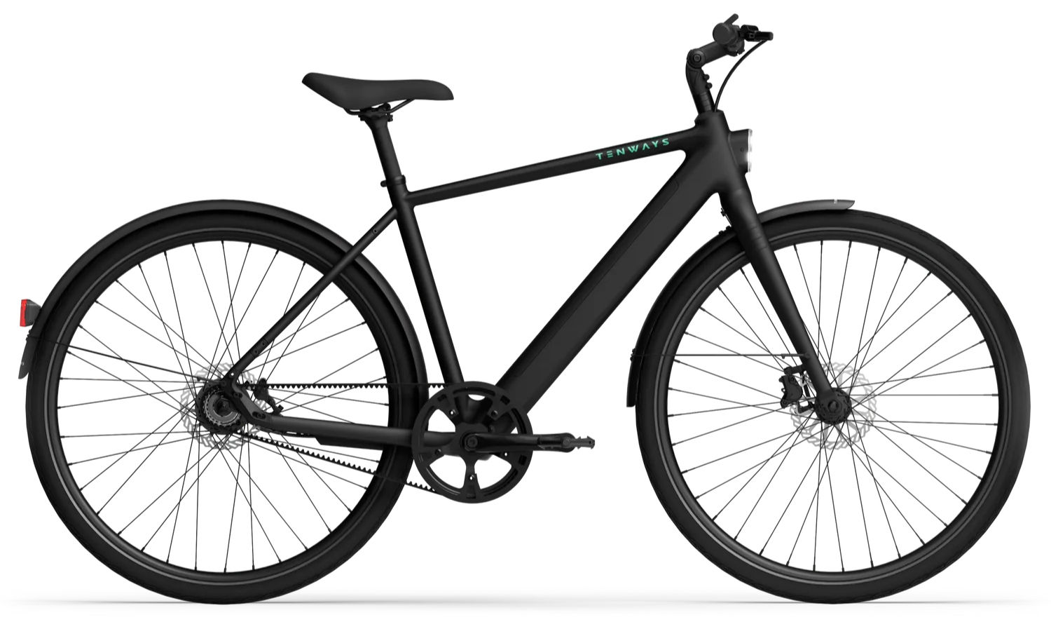 TENWAYS CGO600 Pro Midnight Black, Bicicleta Electrica