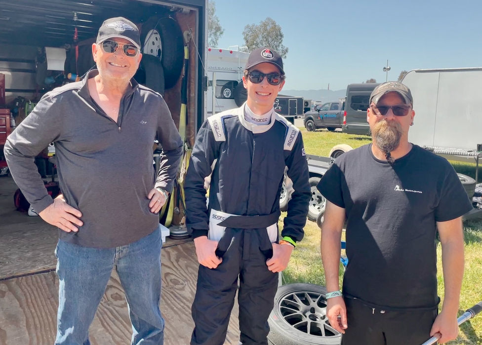 The crew: Hicks motorsports